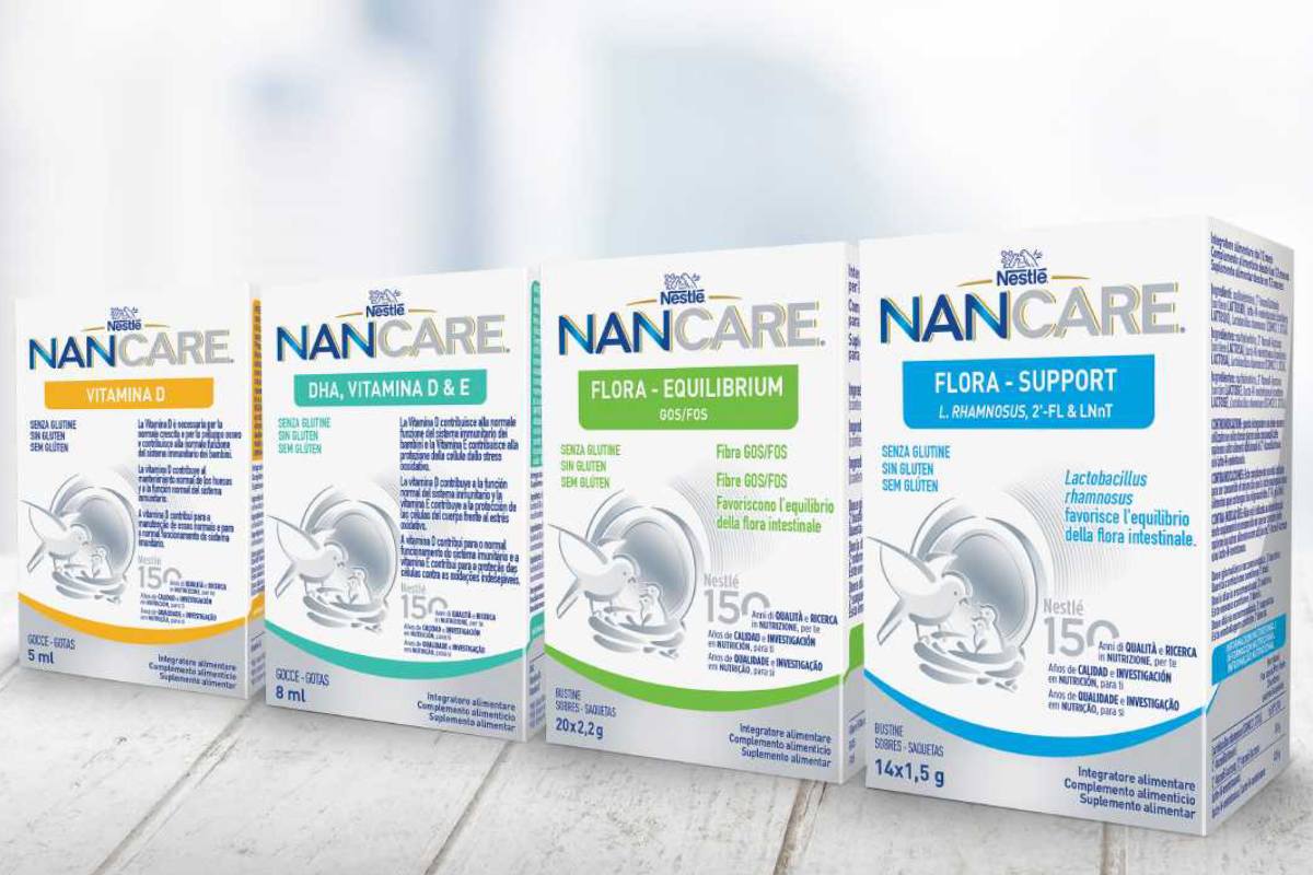 'Nancare', la nueva gama de complementos nutricionales infantaliles, de Nestlé.
